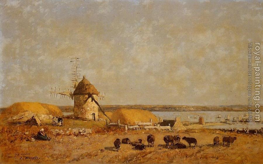 Eugene Boudin : View from the Camaret Heights